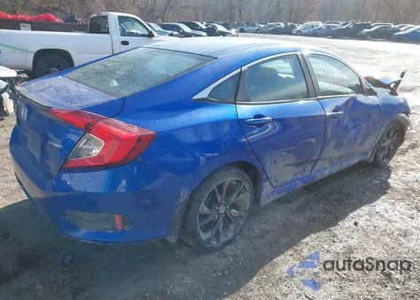 2019 Honda Civic Sport z USA, uszkodzony, nr VIN 2HGFC2F84KH504125